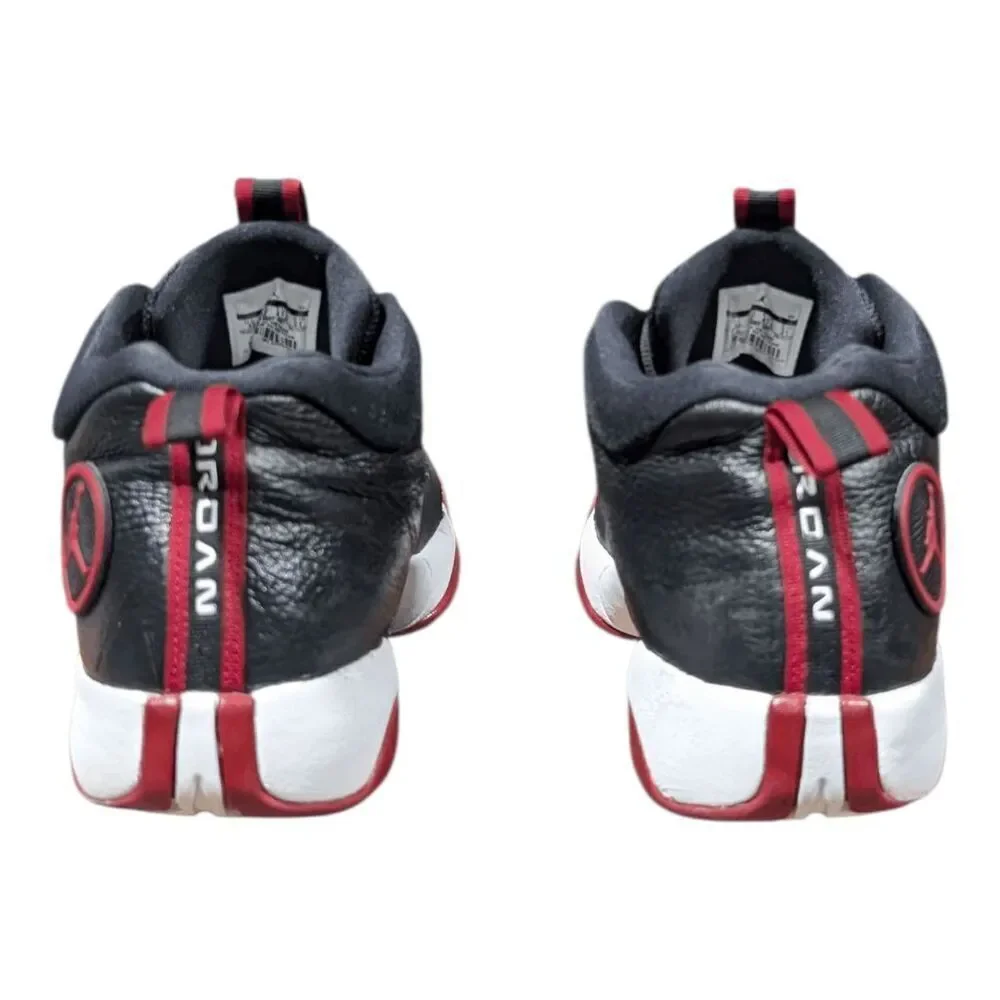 NIKE Air Jordan Jumpman Pro Quick 'Black/White-Gym Red' Sneakers Size 13
